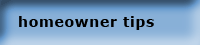 homeowner tips and tricks